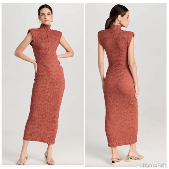NWT Sabina Musayev Nostalgia Ted Clay Dress - Picture 1 of 17